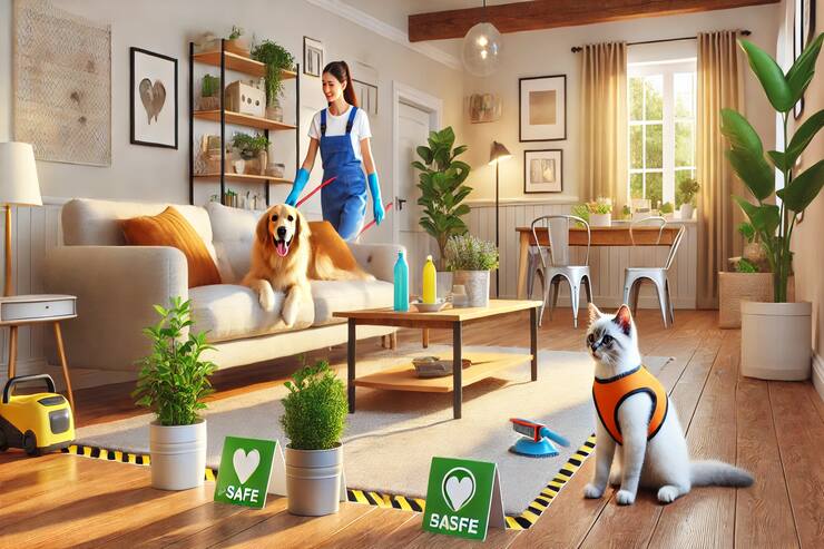 Bond Cleaning Toowoomba Pet-Proof Your Home Safely