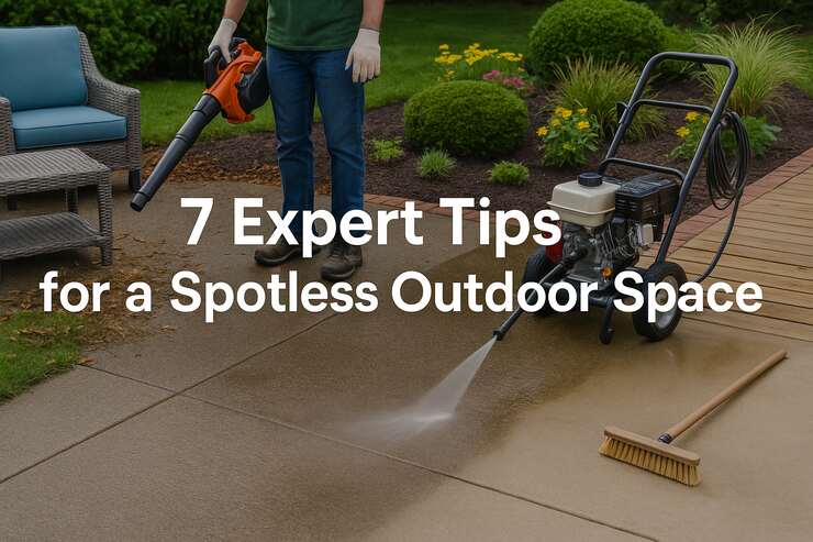 7 Expert Tips for a Spotless Outdoor Space
