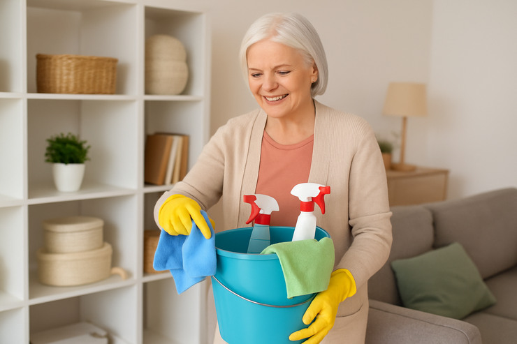 How Seniors Can Keep Their Homes Clean and Organised