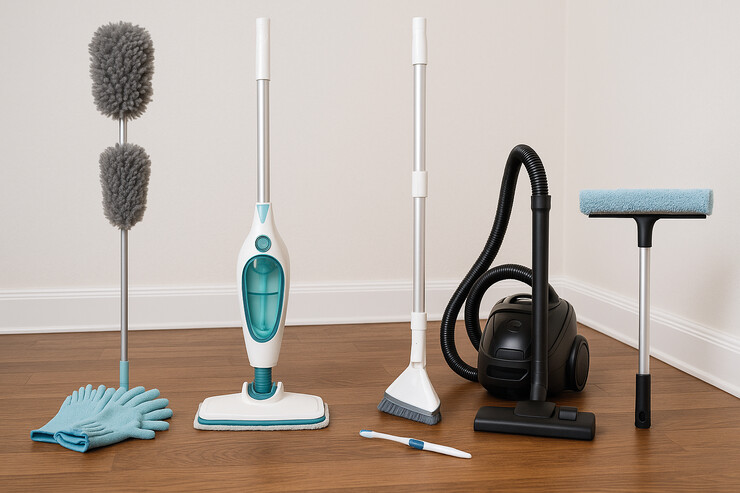 How To Clean Unspotted Areas With House Cleaning Tools