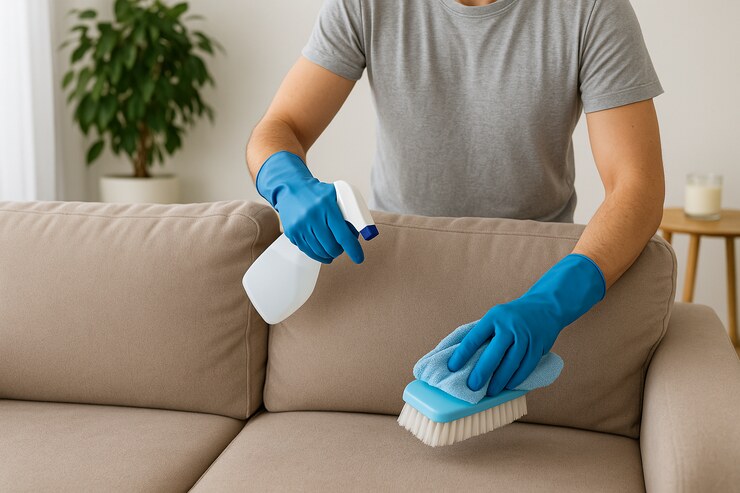 Simple & Secure Home Microfiber Upholstery Cleaning