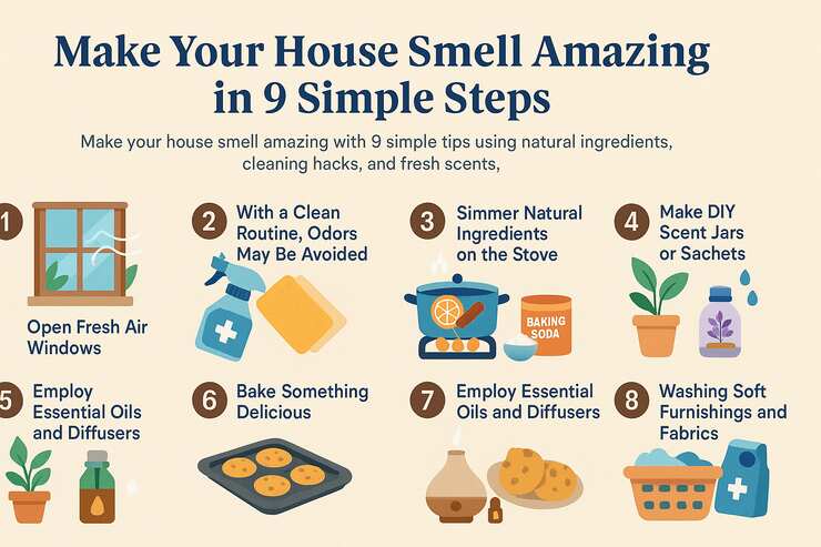 Make Your House Smell Amazing in 9 Simple Steps!