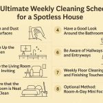 The Ultimate Weekly Cleaning Schedule for a Spotless House