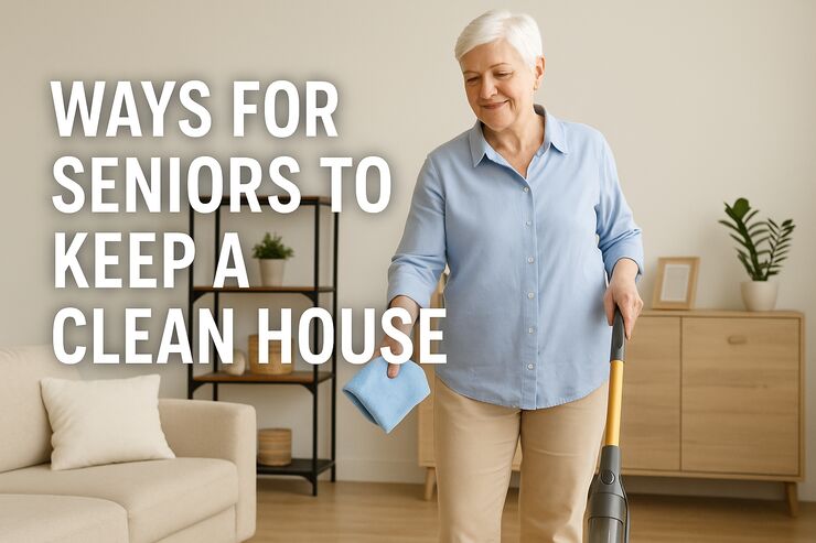 Ways for Seniors to Keep a Clean House