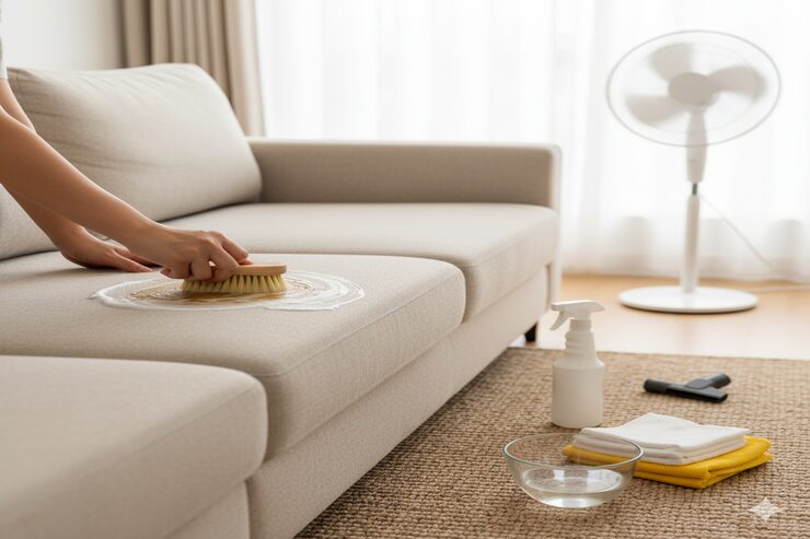 An Ultimate Guide For Cleaning Upholstery at Home