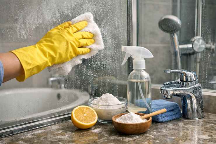 Ways to Remove Hard Water Stains from Glass and Fixtures